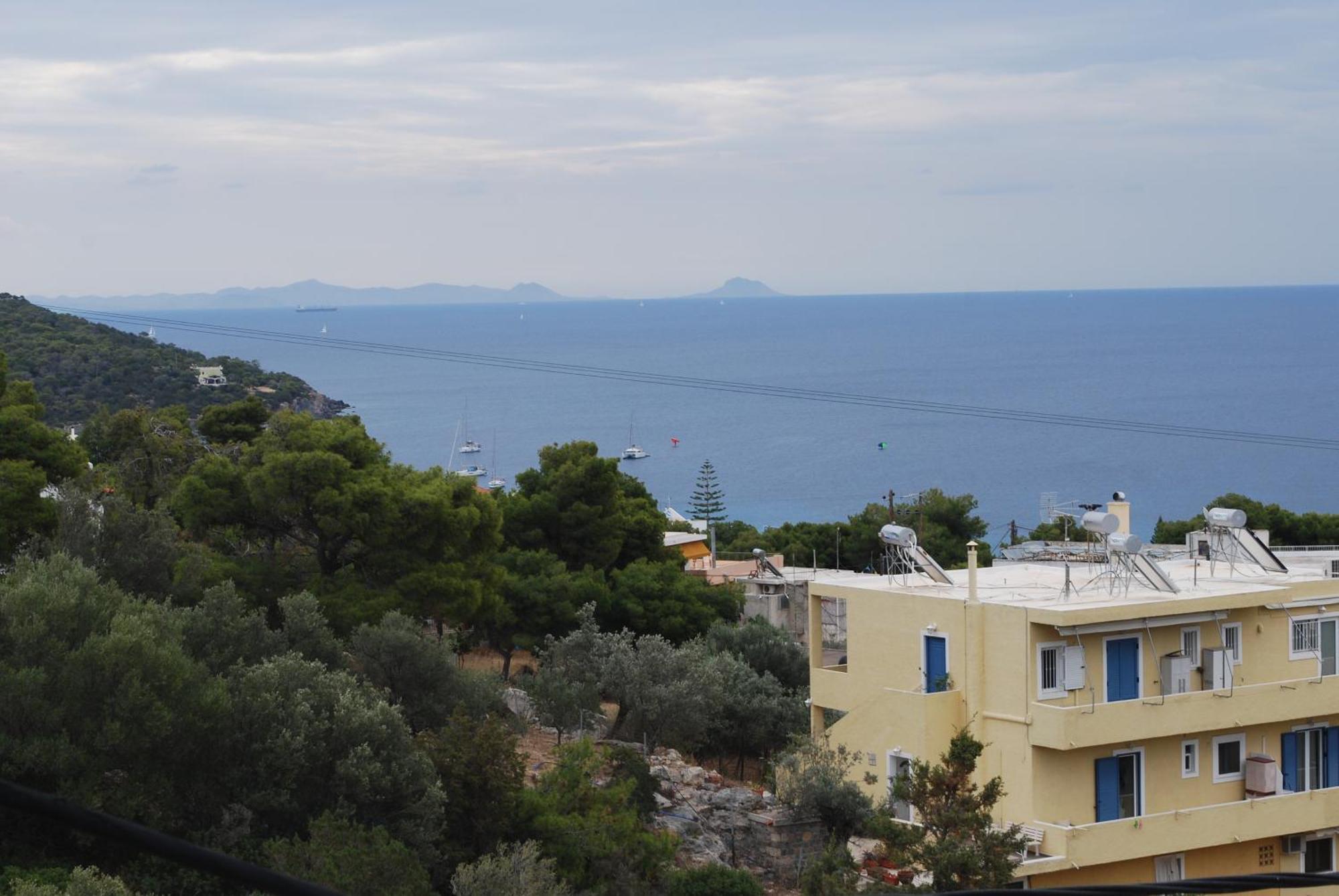 Sunset Rooms Agia Marina  المظهر الخارجي الصورة